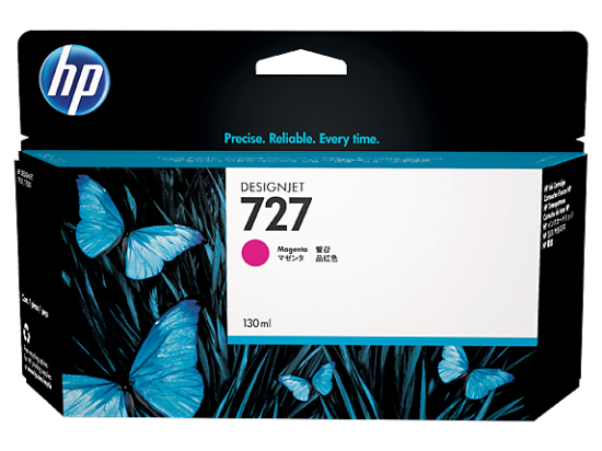 HP B3P20A (727) MACENTA 130 ML KARTUS